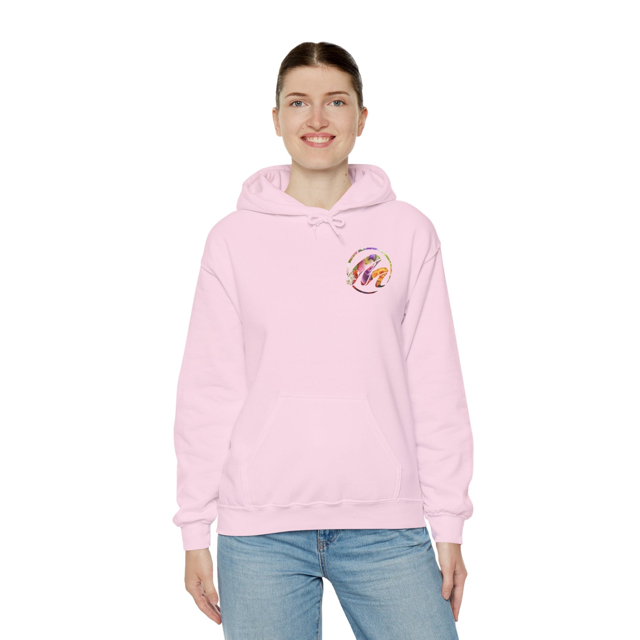 Inspirational Hooded Sweatshirt - 'Never Give Up'