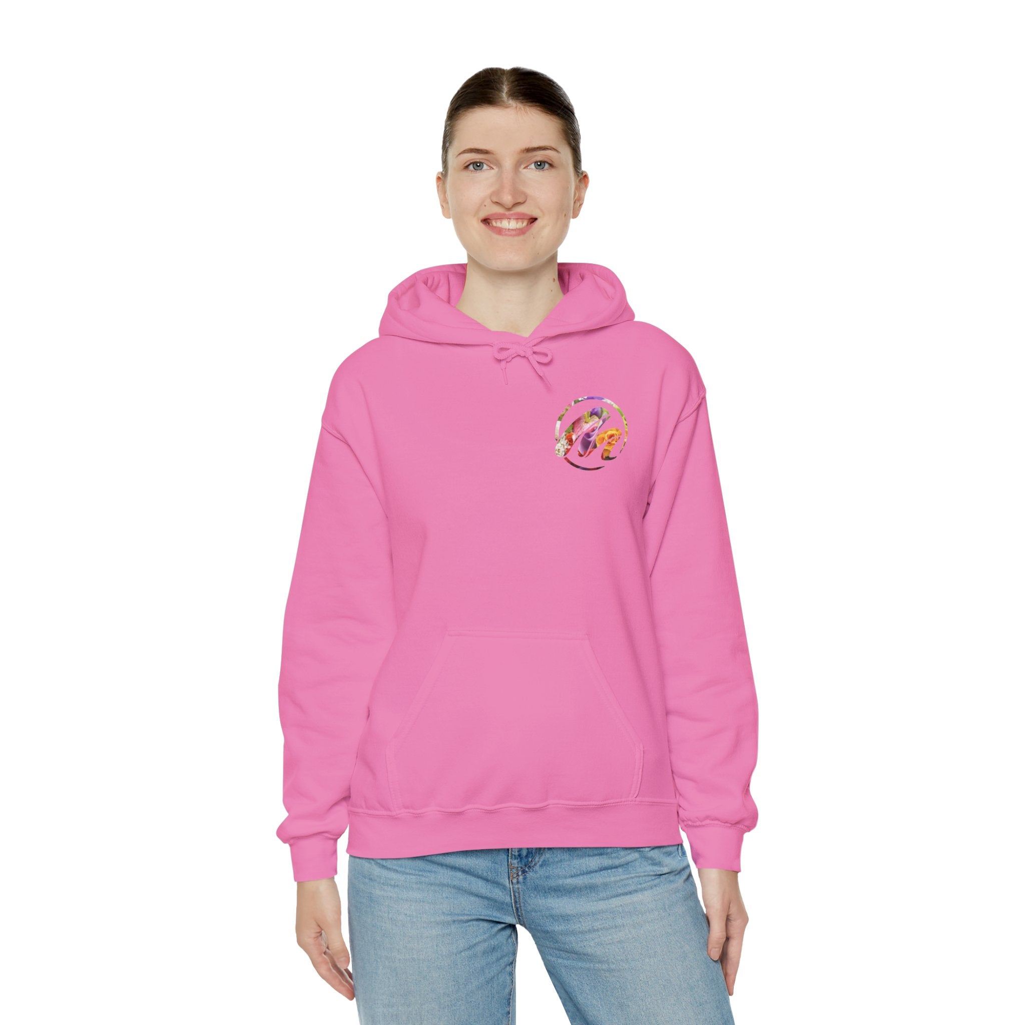 Inspirational Hooded Sweatshirt - 'Never Give Up'