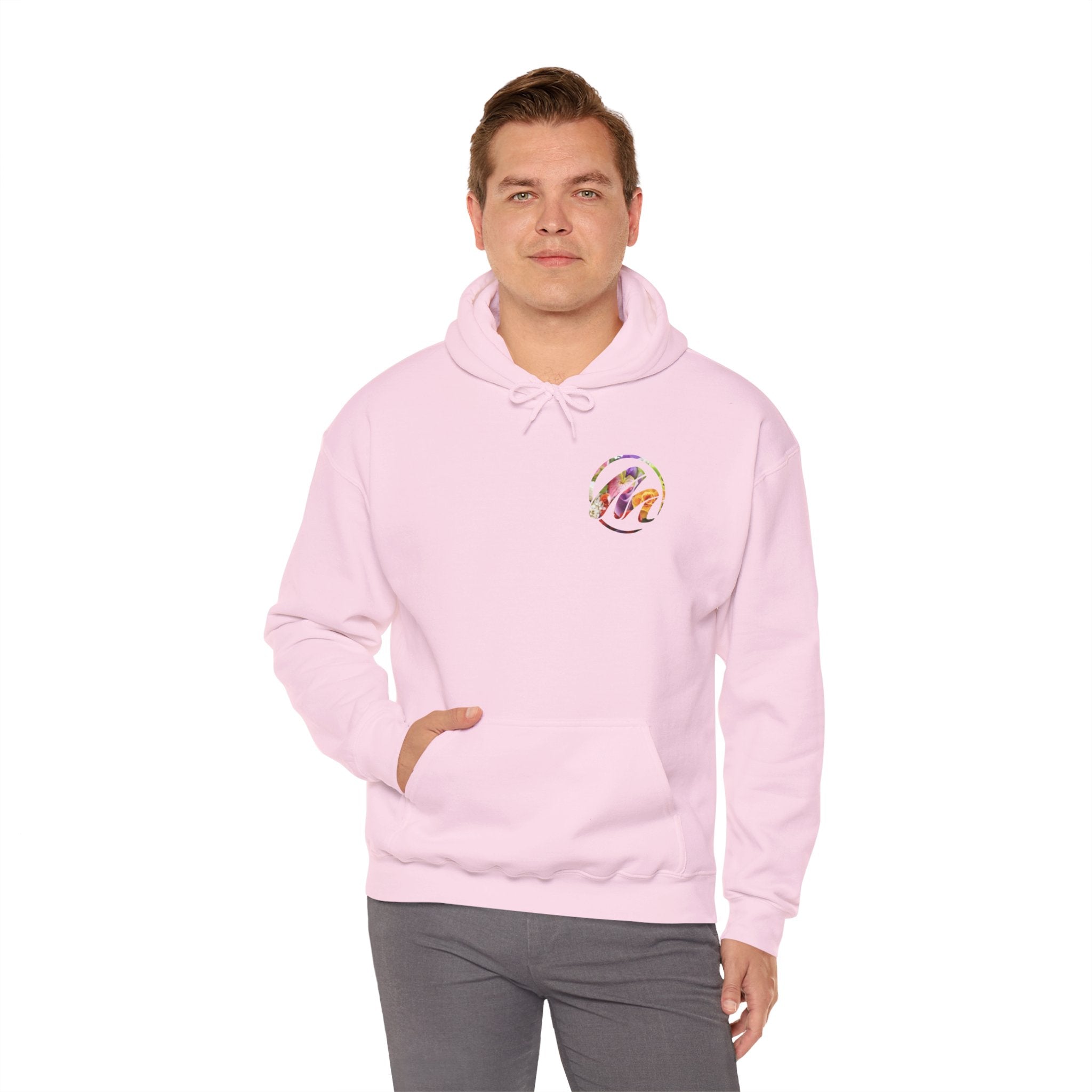 Inspirational Hooded Sweatshirt - 'Never Give Up'