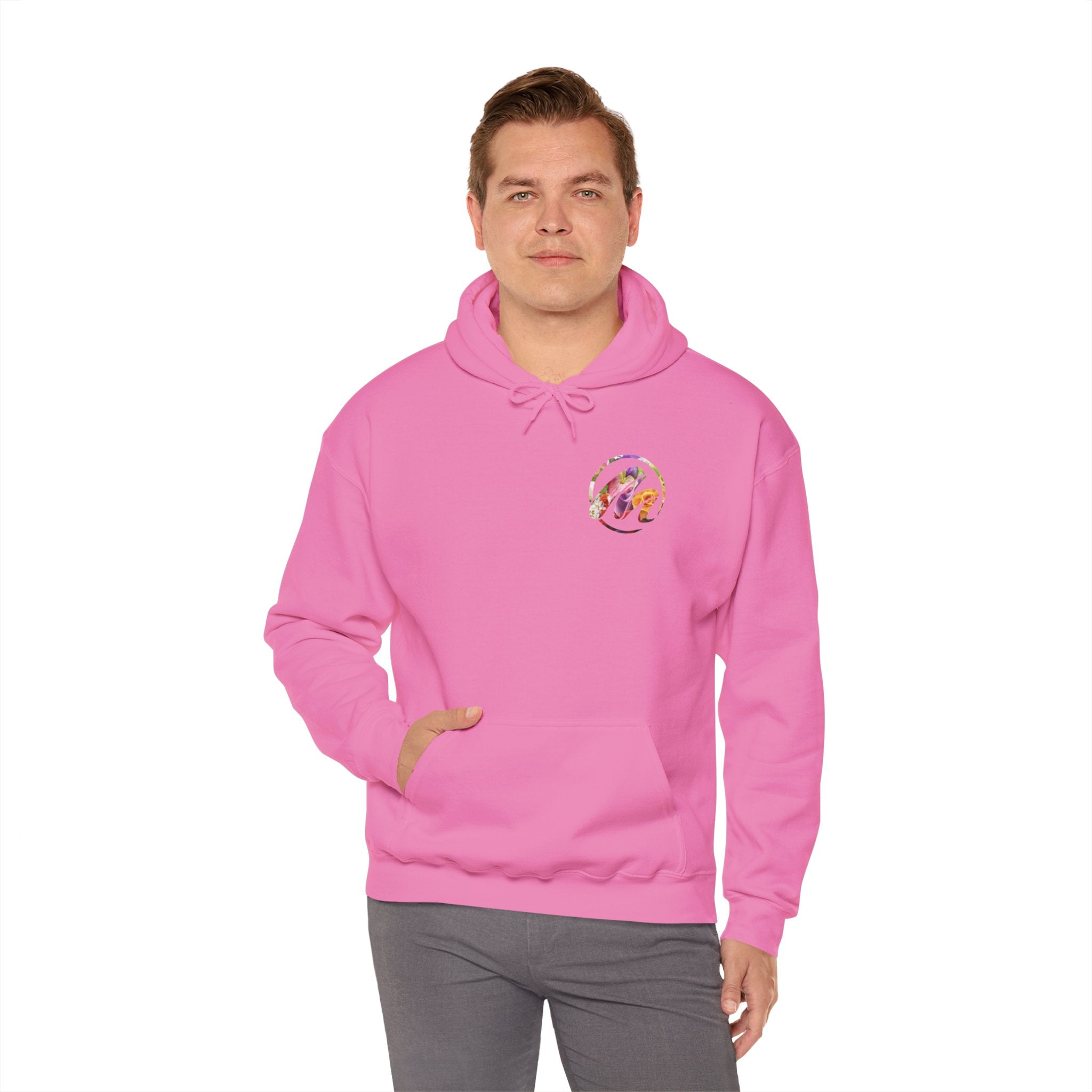 Inspirational Hooded Sweatshirt - 'Never Give Up'