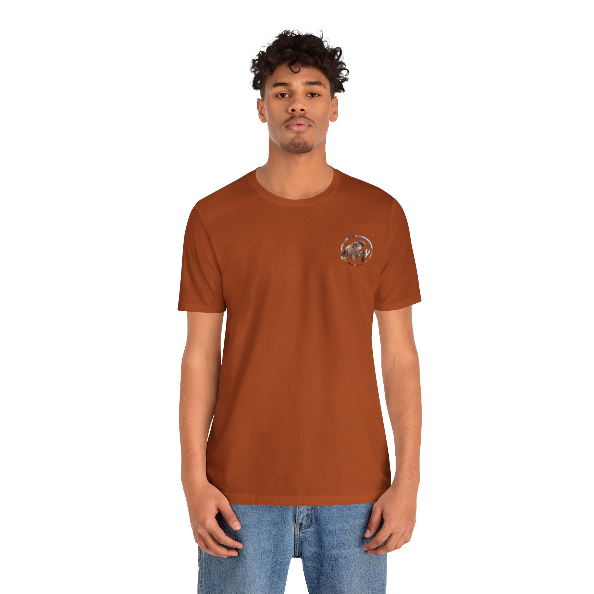 Unisex Jersey Tee - 'Never Give Up' Motivational Graphic T-Shirt for Inspiration