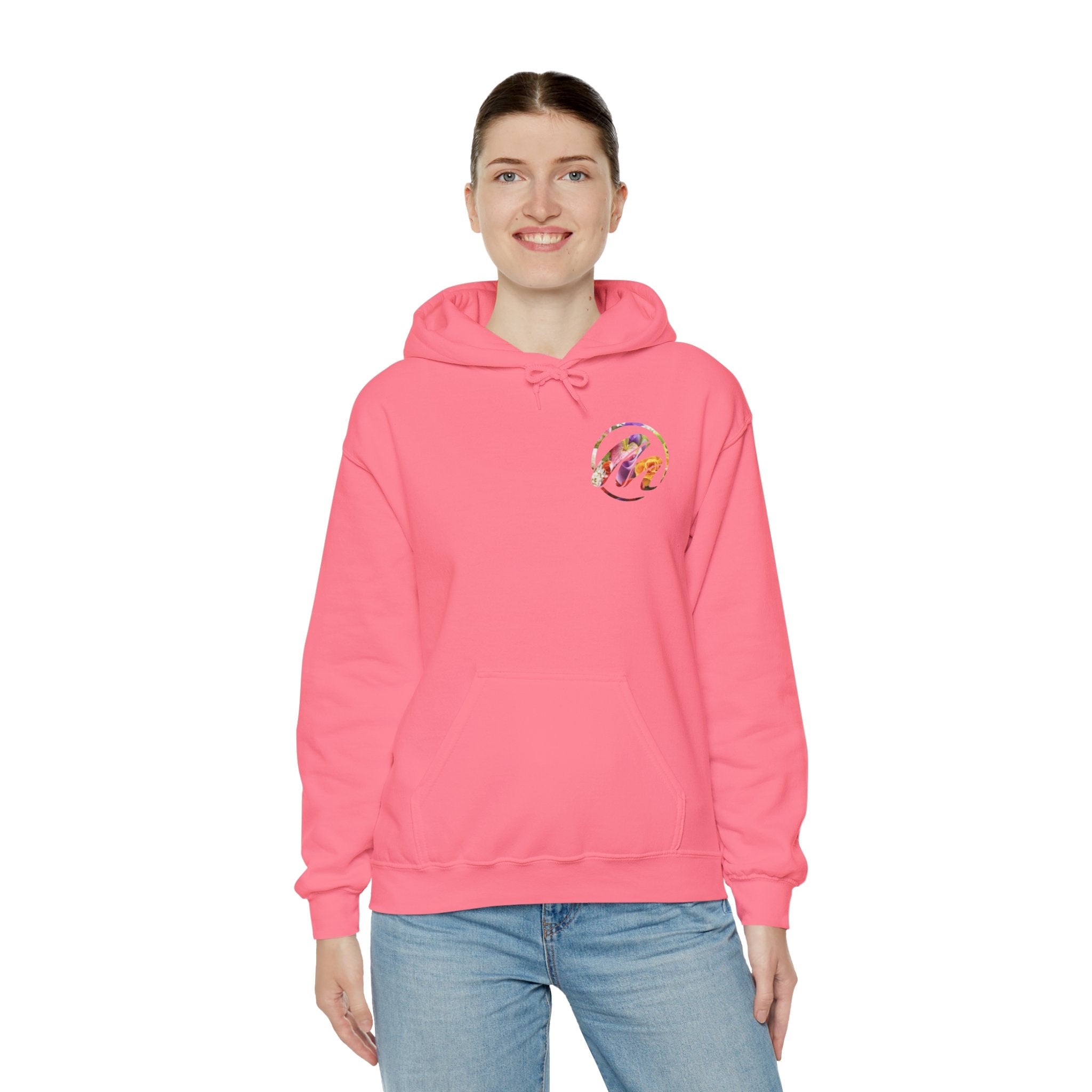 Inspirational Hooded Sweatshirt - 'Never Give Up'