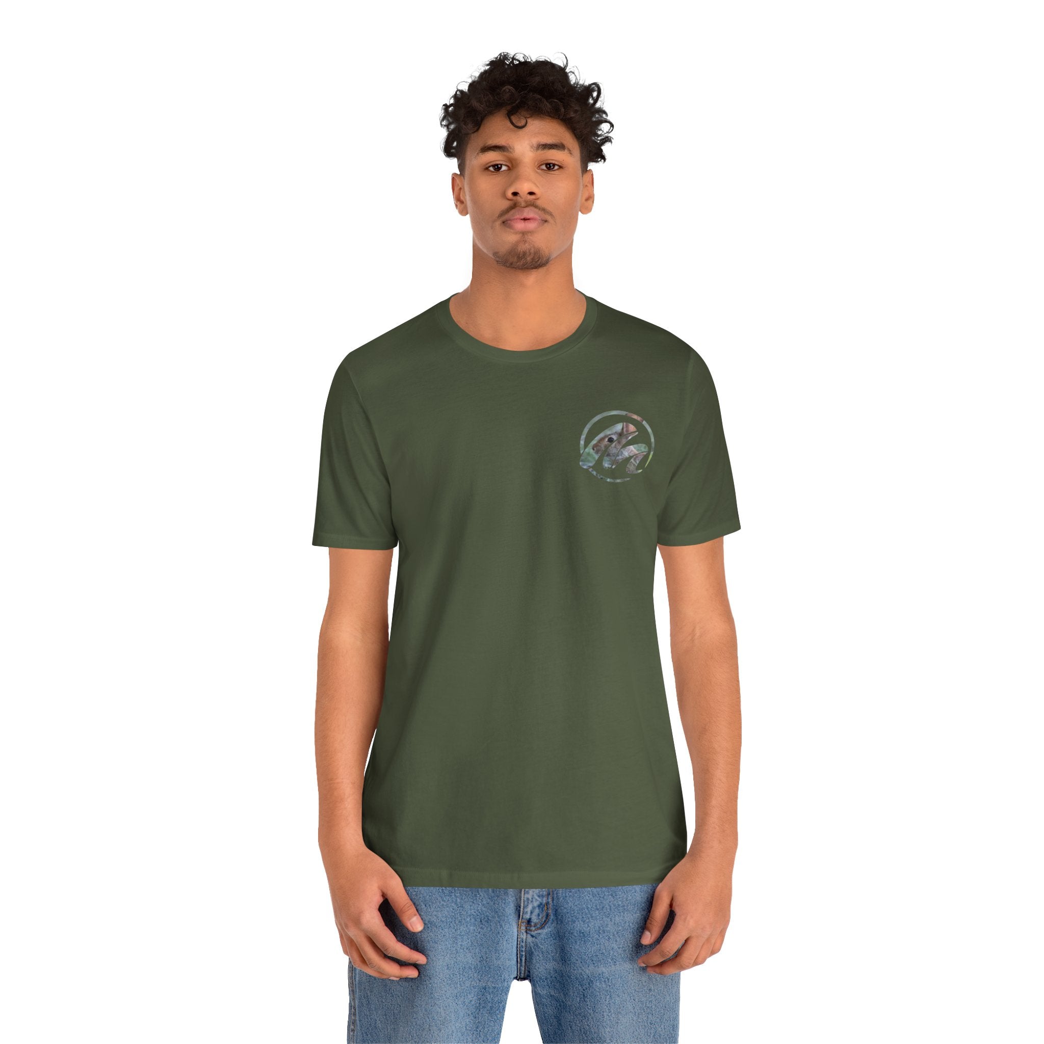 Eco-Friendly Unisex Jersey Tee with Nature-Inspired Design - Perfect for Outdoor Lovers