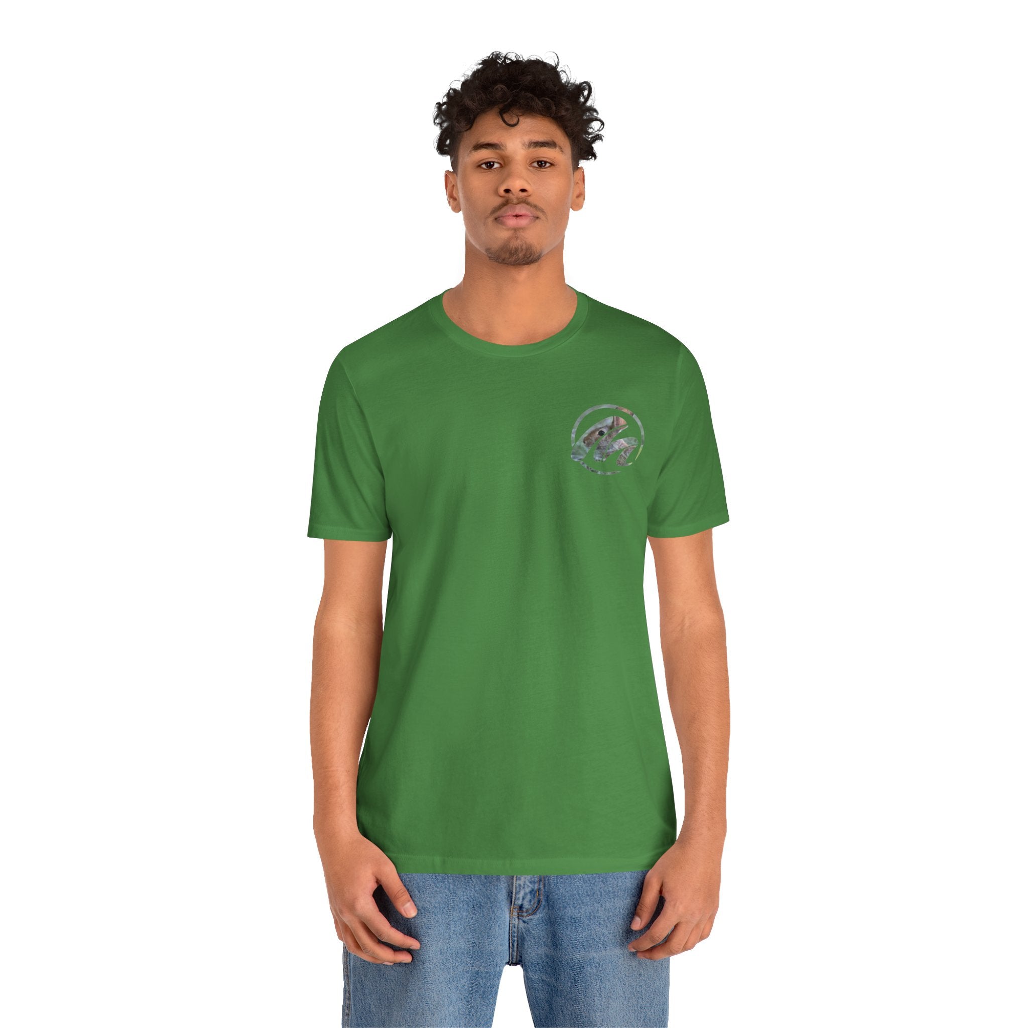 Eco-Friendly Unisex Jersey Tee with Nature-Inspired Design - Perfect for Outdoor Lovers