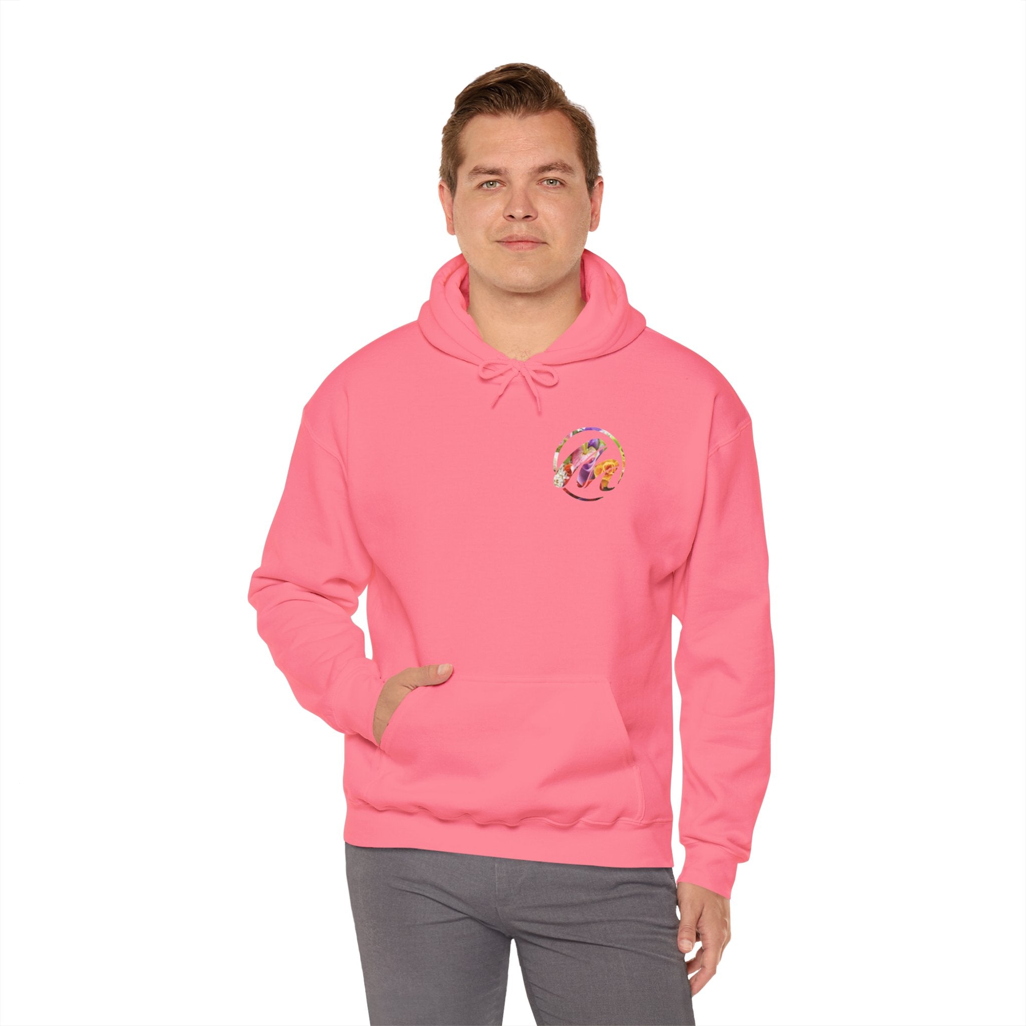 Inspirational Hooded Sweatshirt - 'Never Give Up'
