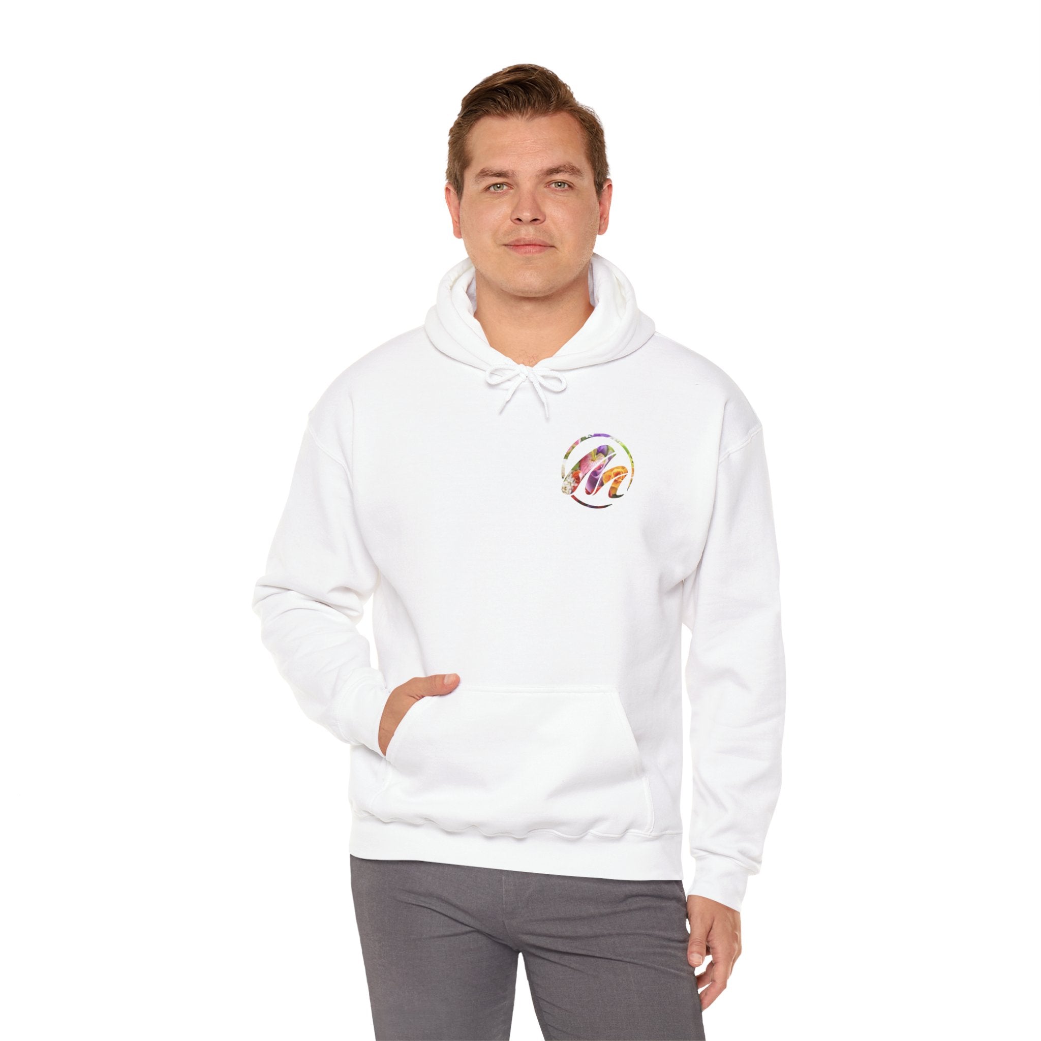 Inspirational Hooded Sweatshirt - 'Never Give Up'